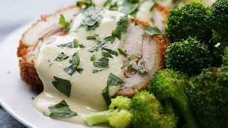 Crispy Creamy Chicken Cordon Bleu [upl. by Dicky]