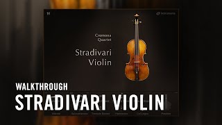 STRADIVARI VIOLIN Walkthrough  Native Instruments [upl. by Arnelle]