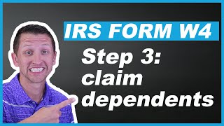 IRS Form W4 adding dependents mistake [upl. by Guenzi]