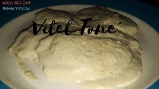 Vitel Tone  Receta facil y economica [upl. by Capp]