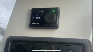 How to use a Webasto Diesel Heater SmartControl panel  Redline Campers [upl. by Hplar]