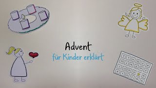 Advent für Kinder erklärt [upl. by Whitcher]