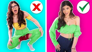 I tried 6 Sneaky Clothing Hacks Fit For 2021 [upl. by Vito930]