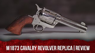 M1873 quotPeacemakerquot Revolver Replica  Review [upl. by Cohlier]