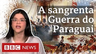 Entenda em 4 minutos a Guerra do Paraguai a mais sangrenta da história do continente [upl. by Stokes543]