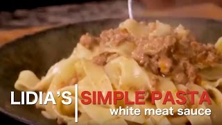 Simple Pastas White Meat Sauce Recipe [upl. by Giselbert]