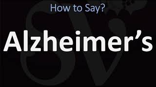 How to Pronounce Alzheimer’s CORRECTLY [upl. by Riana]