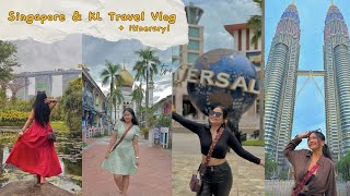 7 DAYS ITINERARY SINGAPORE amp MALAYSIA VLOG 2023 [upl. by Neils477]