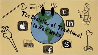 The Evolution of Traditional to New Media [upl. by Swihart]