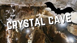 Spelunking Tour of Crystal Cave in Kutztown Pennsylvania near Pocono Mountains [upl. by Inahs]