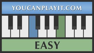 Schubert  Impromptu Op 90 No 3 Easy Piano Tutorial [upl. by Ruenhs701]