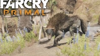 Far Cry Primal Snowblood Wolf Hunt  Boss Fight [upl. by Engdahl]