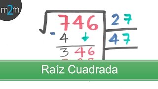 Raíz cuadrada │Square root [upl. by Aeiram563]