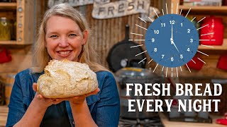 Easy Fresh Bread Every Night in 5 Minutes [upl. by Lehet174]