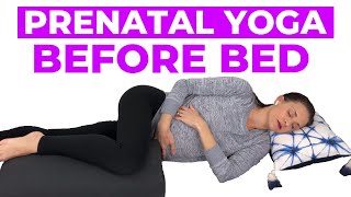 Prenatal Yoga Bedtime [upl. by Monie165]