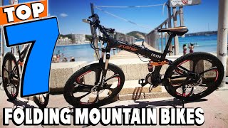 Top 5 Best Folding Mountain Bikes Review in 2024 [upl. by Nit889]