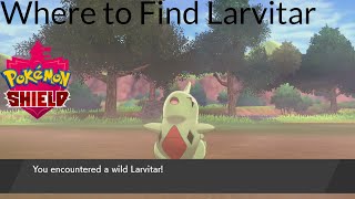 Pokemon Shield  Where to Find Larvitar [upl. by Karb544]