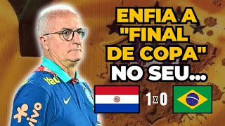 PARAGUAI 1x0 BRASIL  ELIMINATÓRIAS COPA 2026  DECEPÇÃO E DESABAFO [upl. by Natica]