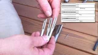 Metalworking Taps  Basics of Taps and Tapping Part 1 [upl. by Eisenhart]