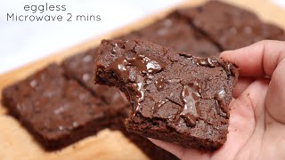 Microwave Chocolate brownie only 2 minutes  Brownies [upl. by Ritter]