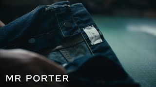 How Japanese Denim Is Made  MR PORTER [upl. by Quinlan]