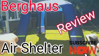 Berghaus Air Shelter review real time putting up and description [upl. by Aivatal]