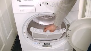 Beko DCU8230 Condenser Sensor Tumble Dryer Review amp Demonstration [upl. by Christophe]