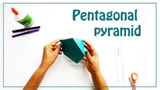 How to Make a Pentagonal Pyramid [upl. by Timoteo233]