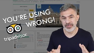 6 WAYS YOURE USING TRIPADVISOR WRONG [upl. by Aiel]