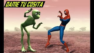 SpiderMan dance On Dame tu cosita musically [upl. by Hamish461]