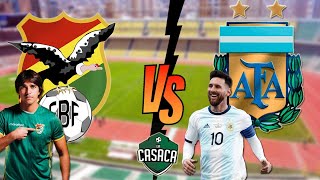 BOLIVIA vs ARGENTINA EN VIVO [upl. by Pollock]