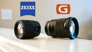 Zeiss 1670mm vs Sony 18105 G Lens Comparison [upl. by Eedissac]