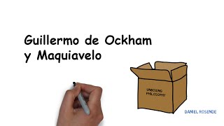 Guillermo de Ockham y Maquiavelo [upl. by Mosier]