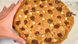 RECETTE COOKIE GEANT CHOCOLAT NOISETTE A PARTAGER [upl. by Zelig976]