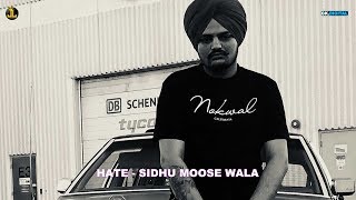 Hate  Sidhu Moose Wala Official Song  Punjabi Songs 2018  Jatt Life Studios [upl. by Euqinomahs]