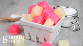 How To Make Sugar Scrub Cubes  Easy DIY Exfoliating Soap  BrambleBerrycom [upl. by Cordelia744]