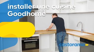 Comment installer une cuisine Goodhome  Castorama [upl. by Fassold]