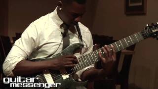 Tosin Abasi  Animals As Leaders GuitarMessengercom Masterclass Part 1 Tapping amp CAFO [upl. by Worra794]