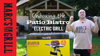 Unboxing Patio Bistro Electric Grill from CharBroil [upl. by Kali491]