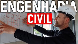 TUDO SOBRE A ENGENHARIA CIVIL  O QUE FAZ UM ENGENHEIRO CIVIL [upl. by Ymereg858]