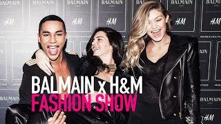 Watch BALMAIN x HampM Fashion Runway Show Full HD  MODTV [upl. by Palumbo]