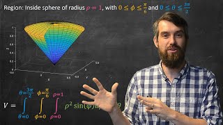 Integration in Spherical Coordinates [upl. by Azarcon]