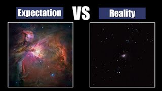 DeepSky Objects Through a Telescope Expectation and Reality [upl. by Alleuqcaj695]