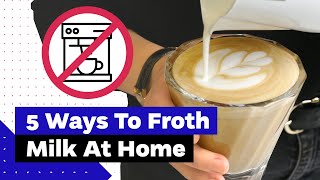 How To Froth Milk At Home Best Milk Frothers Review [upl. by Cara]