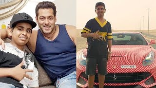 Salman Khan With Dubais Richest Kid Rashed Belhasa  Money kicks [upl. by Yornoc906]