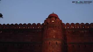 Virtual Tour of Red Fort Delhi India [upl. by Ayad]