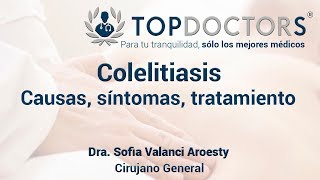 Colelitiasis causas síntomas tratamiento [upl. by Sotos]