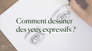 Comment DESSINER les YEUX réalistes ou manga [upl. by Ataga]