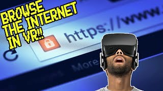 How To Browse The Internet In VR [upl. by Natalya]