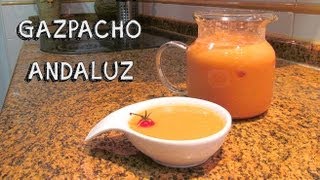 Receta Gazpacho Andaluz [upl. by Fabiano]